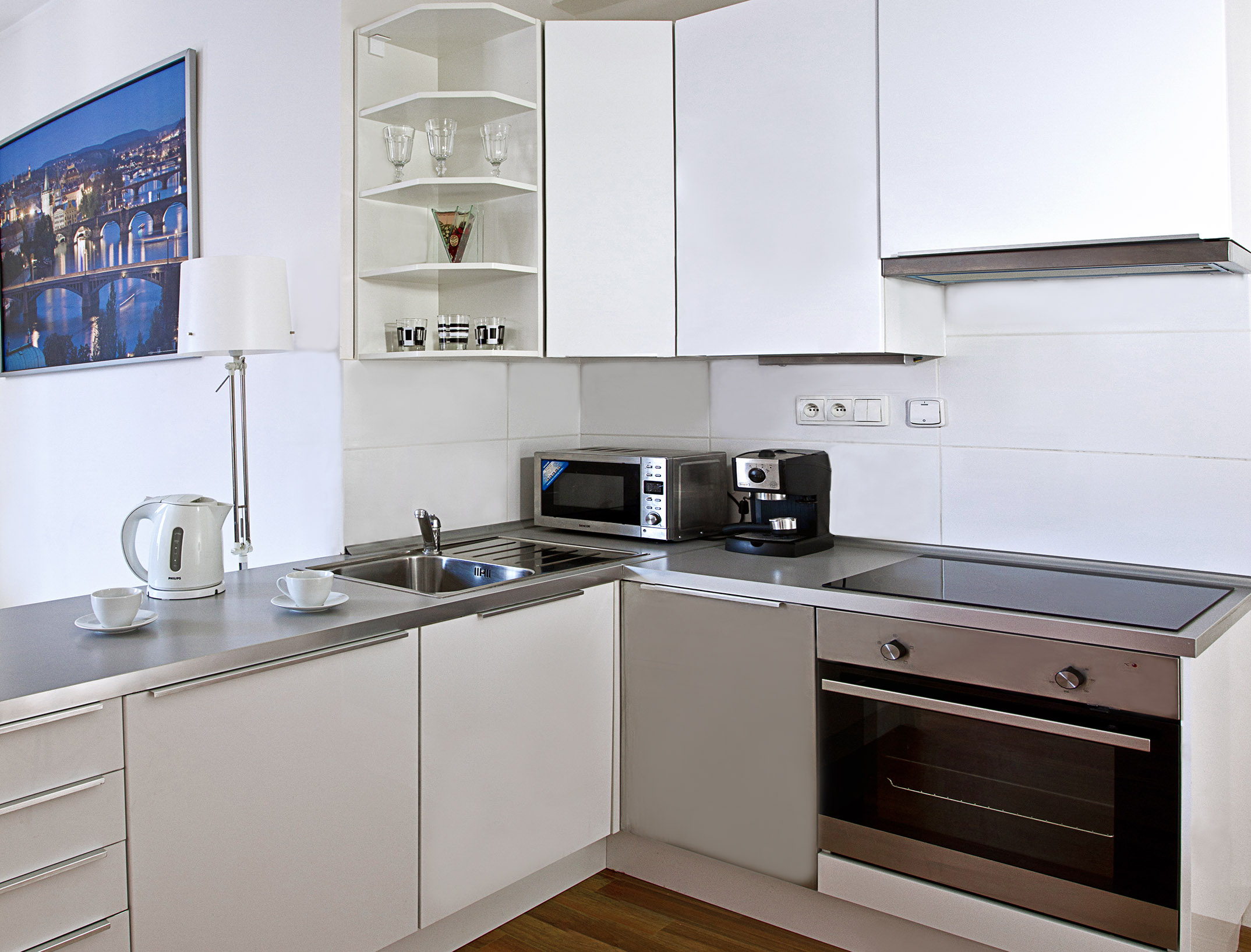 Charvatova-10 Superior One BedRoom Apartments whith terrace  - kitchen